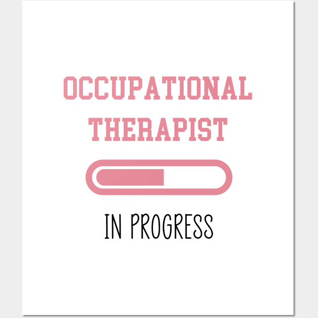 Occupational Therapist In Progress Wall Art by GasparArts